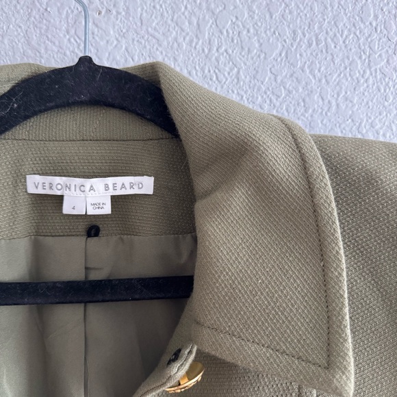 Veronica Beard Olive Utility Jacket - Picture 3 of 9